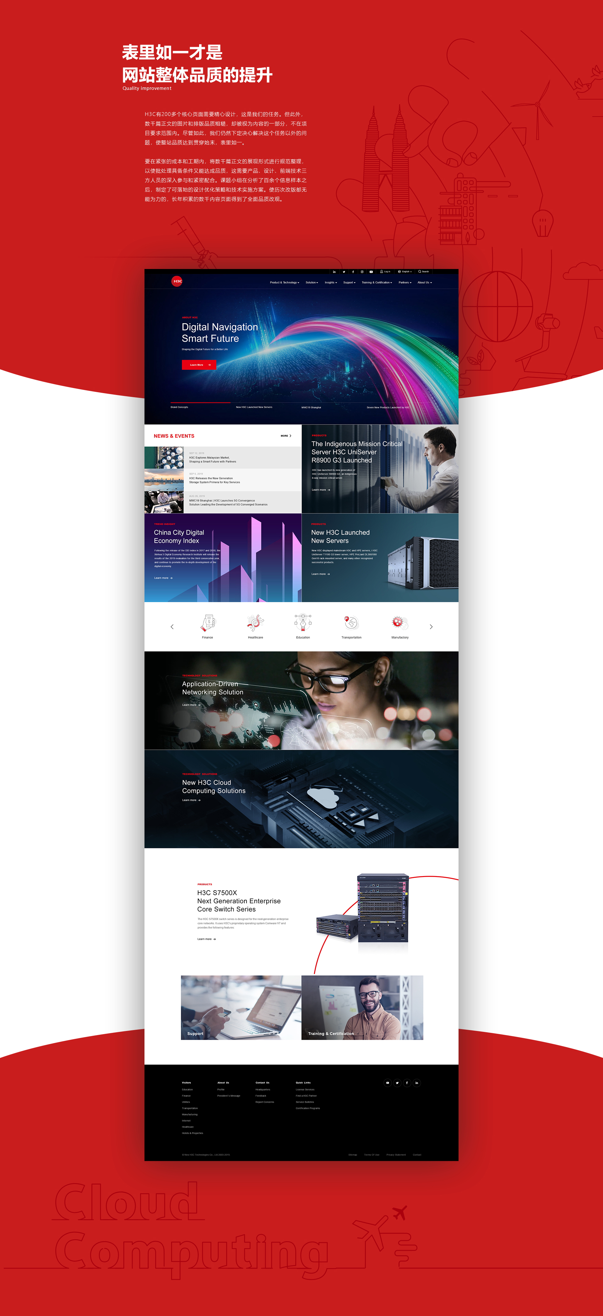 表里如一才是网站整体品质的提升